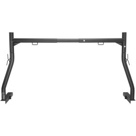 Truck Rack, 46-71inch Extendable Truck Ladder Rack, 800 lbs Capacity Steel Ladder Rack for Truck with Non-Drilling J-bolts