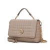 MKF Collection Lola Quilted Vegan Leather Women's Shoulder Bag by Mia K