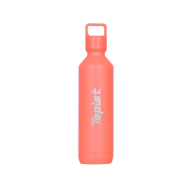 TwentyO 20oz Stainless Steel Bottle Compatible with Sodastream Machines (Color: Coral)