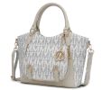 MKF Collection Fula Signature Satchel Bag by Mia k