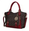 MKF Collection Fula Signature Satchel Bag by Mia k
