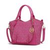MKF Collection Fula Signature Satchel Bag by Mia k