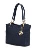 MKF Collection Malika M Signature Satchel Handbag by Mia k