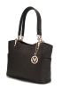 MKF Collection Malika M Signature Satchel Handbag by Mia k